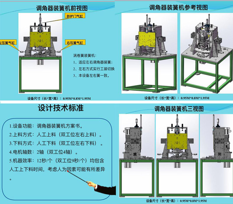 座椅調(diào)角器彈簧自動(dòng)組裝機(jī)